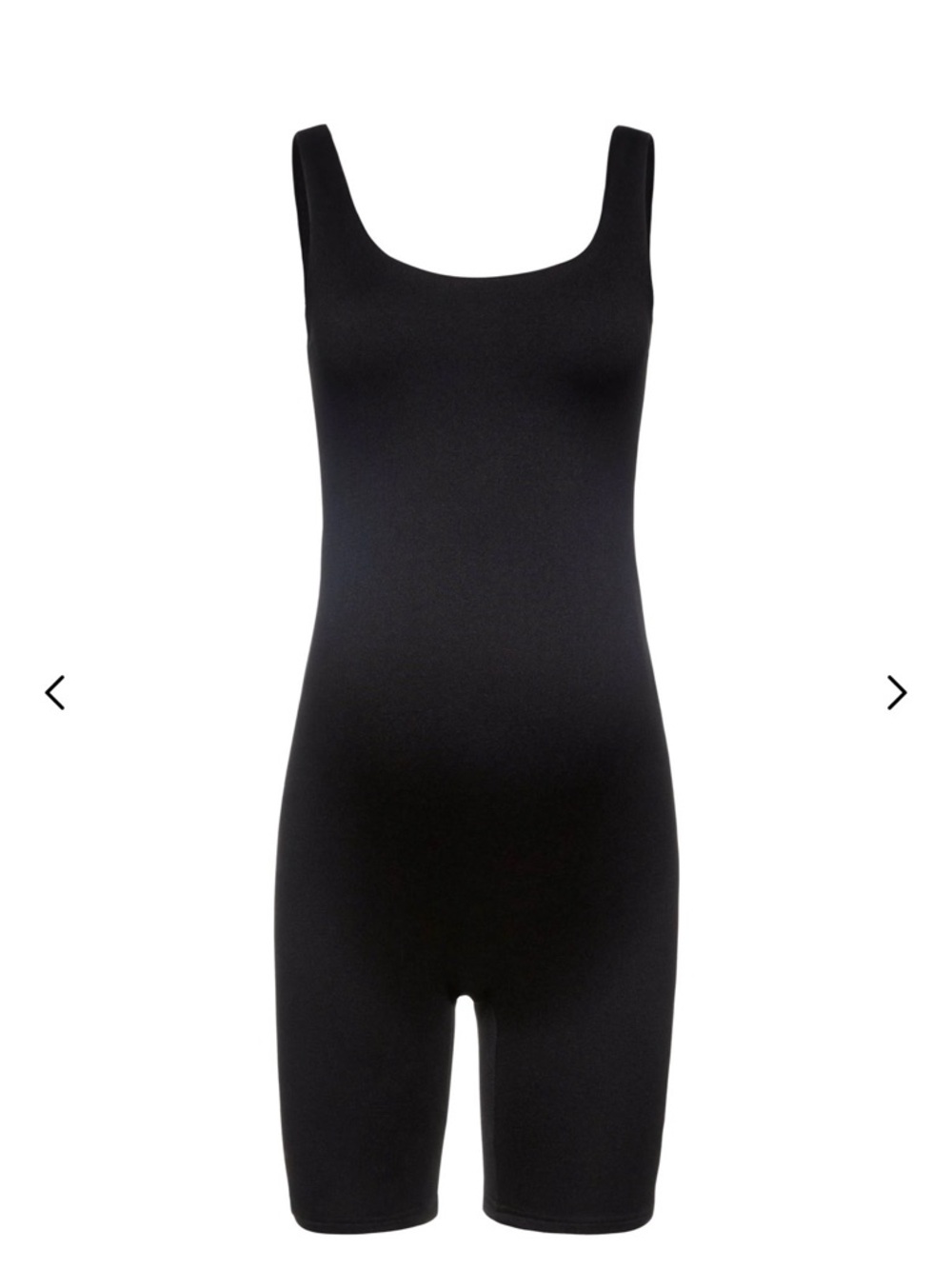 Sleeveless Black Stretch Jumpsuit Romper